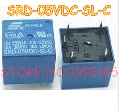   5 / SRD-05VDC-SL-C T73-5V 5  pcb  5 v dc  